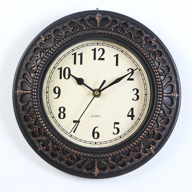 Carved Vingate Wall Clock