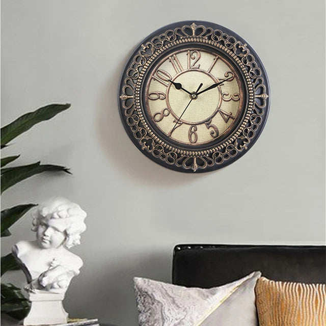 Carved Vingate Wall Clock