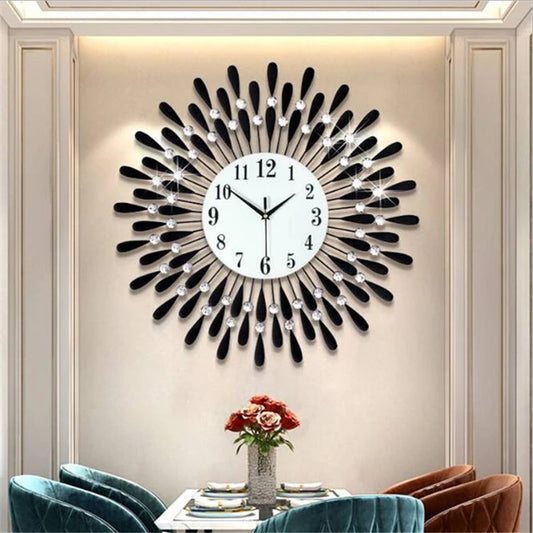 Creative Crystal Wall Clock