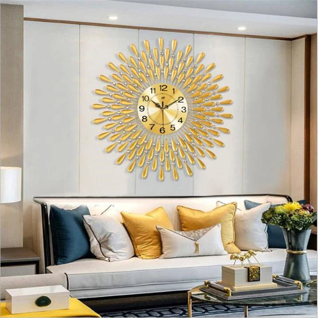 Creative Crystal Wall Clock