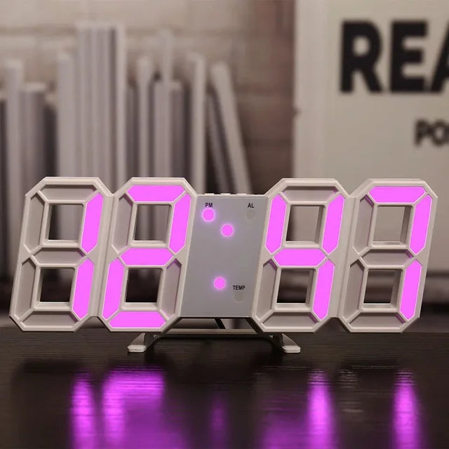 3D LED Digital Clock Luminous Fashion