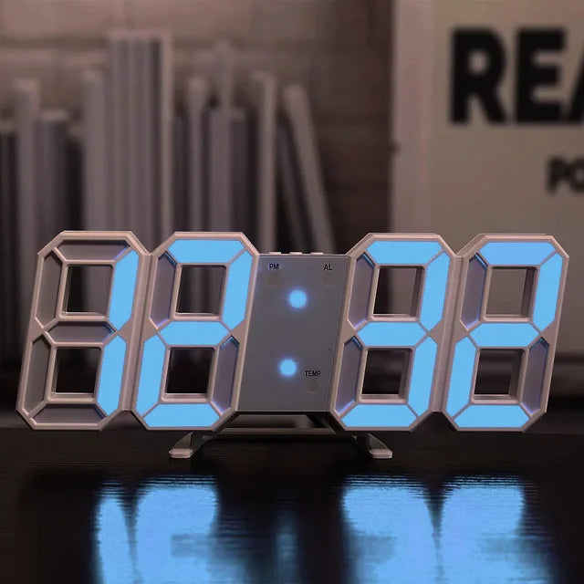 3D LED Digital Clock Luminous Fashion