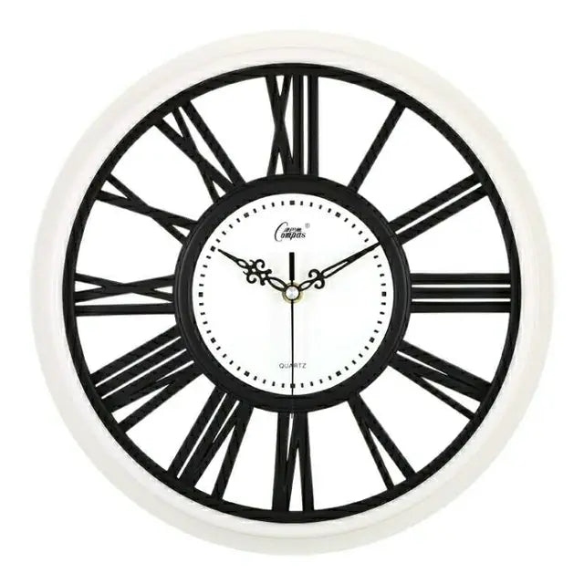 Wall Clock Carved Hollow